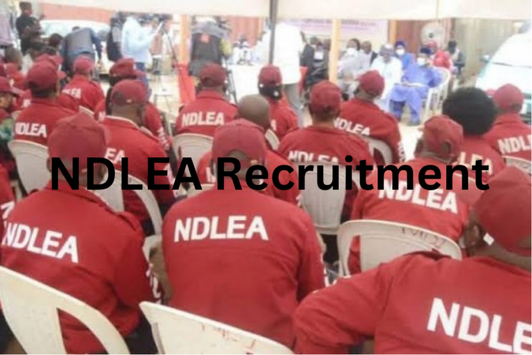 NDLEA Recruitment 2025/2026 Application Portal ndlea.gov.ng