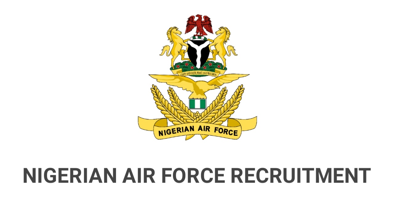 Nigerian Airforce Recruitment Portal is Open