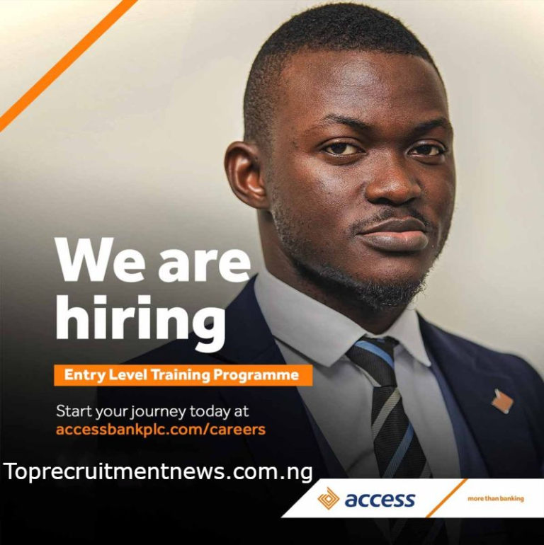 Access Bank Recruitment Portal 2024 Entry Level Requirements