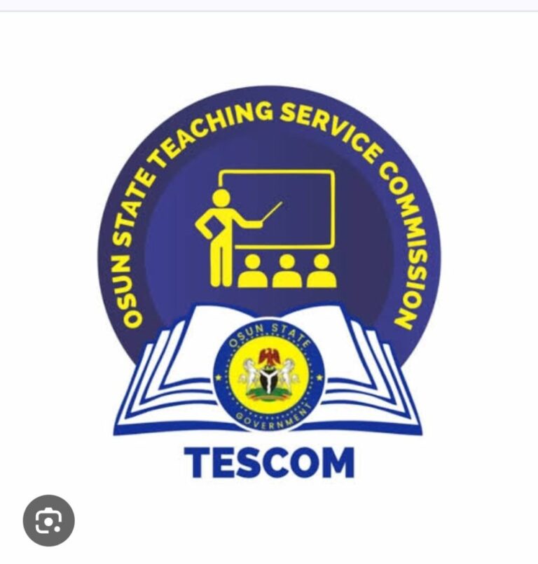 Osun State Teachers Recruitment Portal 2025 | Osun state TESCOM Application Form