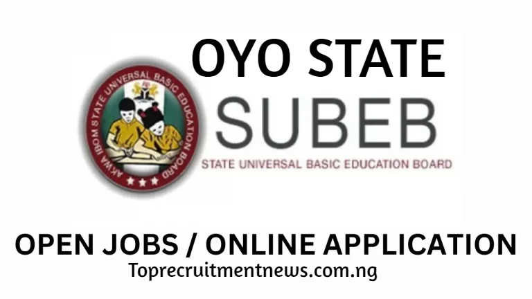 Oyo State SUBEB Recruitment 2025 | Oyo State SUBEB JobPortal