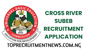 Cross River State SUBEB Recruitment portal