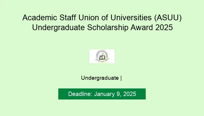 academic staff union of universities — NG news