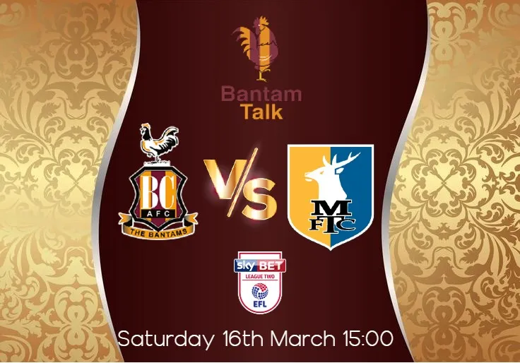 bradford city vs mansfield town — NG news