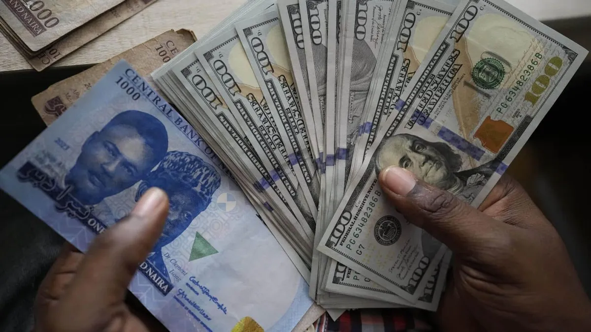 naira slide against dollar — NG news