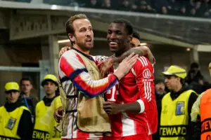 Nicolas jackson shines in Bayern Munich’s victory over Atalanta