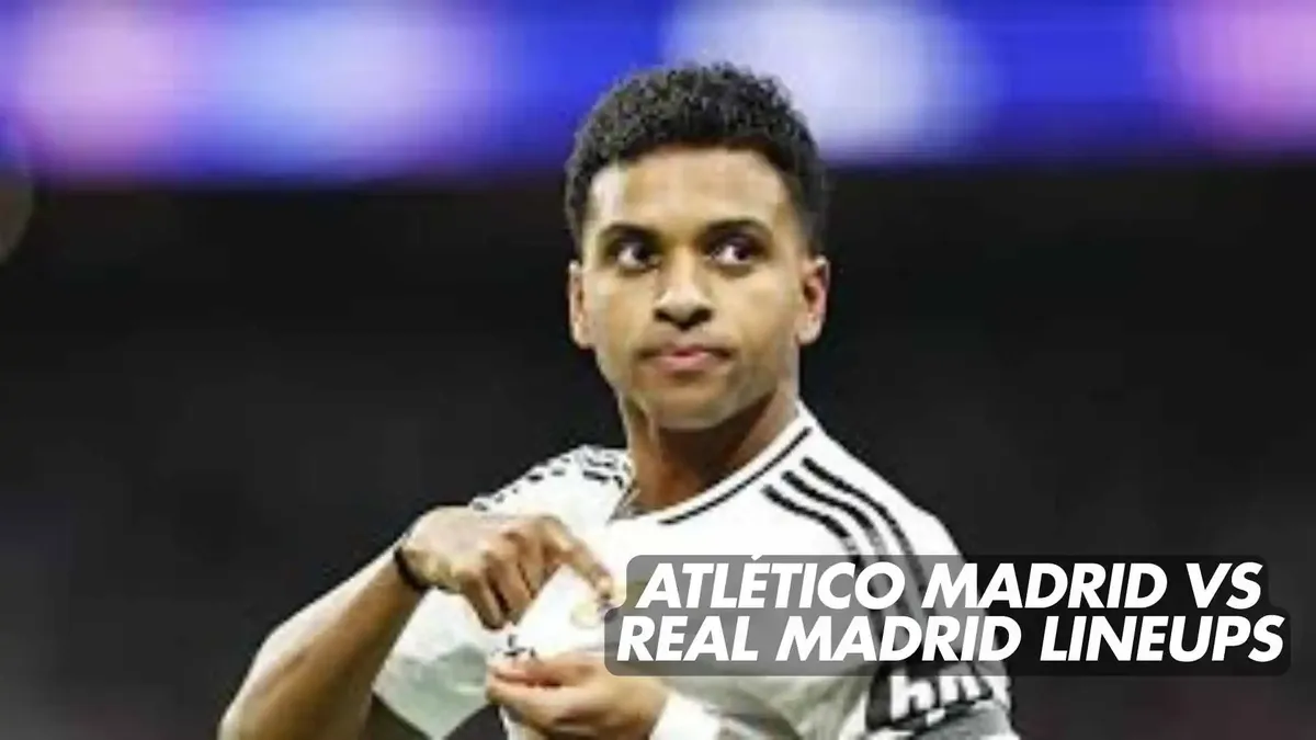 real madrid vs atlético madrid lineups — NG news