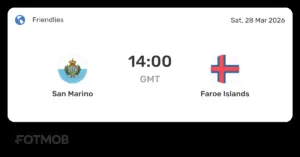 San Marino vs Faroe Islands