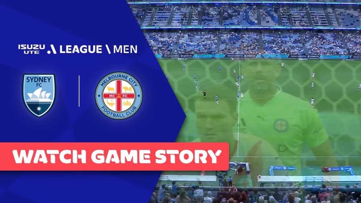 sydney fc vs melbourne city fc — NG news