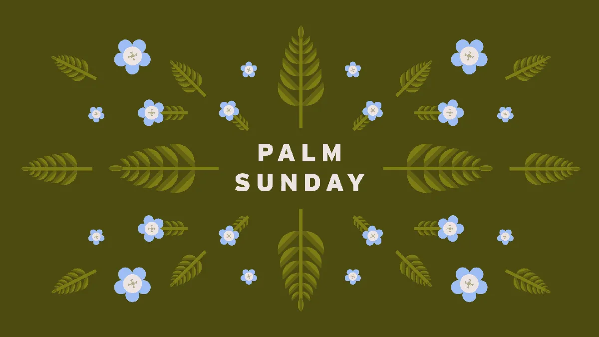 when is palm sunday — NG news