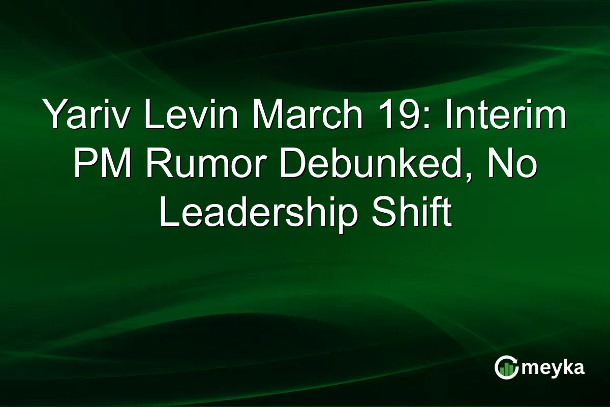 yariv levin — NG news