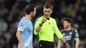 Clement turpin: Clément Turpin to Officiate Atlético Madrid vs Barcelona Champions League Match
