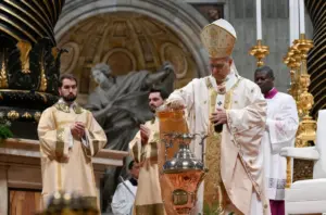 Holy Thursday Observance at St. Peter’s Basilica