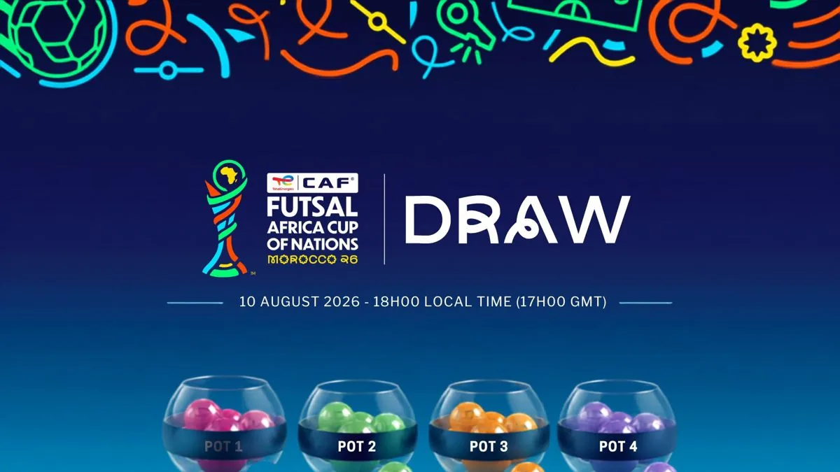 CAF unveils new trophy, rebrand to elevate African Futsal