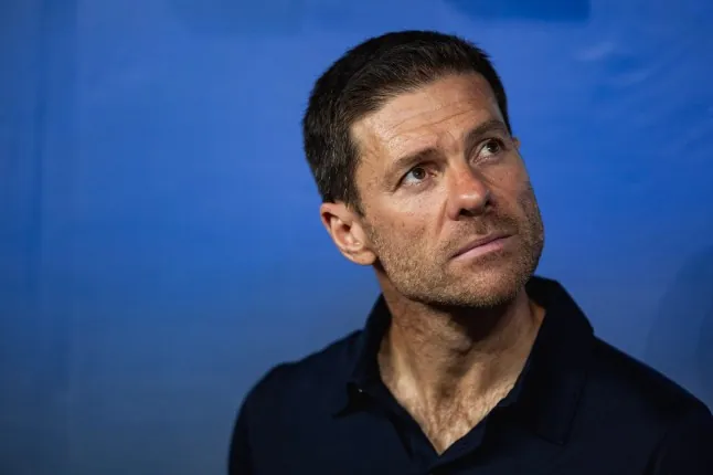 HONG KONG, CHINA - AUGUST 05: Xabi Alonso, head coach of Chelsea, looks on in a match between Chelsea and Juventus during Hong Kong Football Festival 2026 at Kai Tak Stadium on August 5, 2026 in Hong Kong, China. (Photo by Qin Zhicheng/VCG via Getty Images)